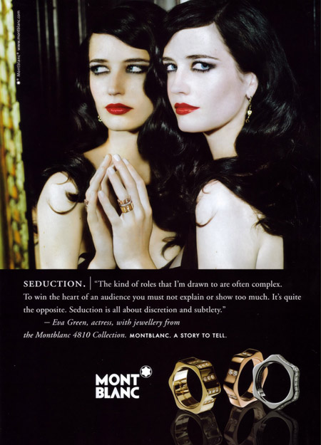 Eva Green Montblanc Ad Campaign