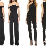 flattering black jumpsuits for evening or day wear