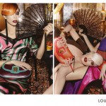 Freja Kristen Raquel Louis Vuitton Spring Summer 2011 campaign large