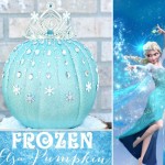 Frozen Elsa pumpkin