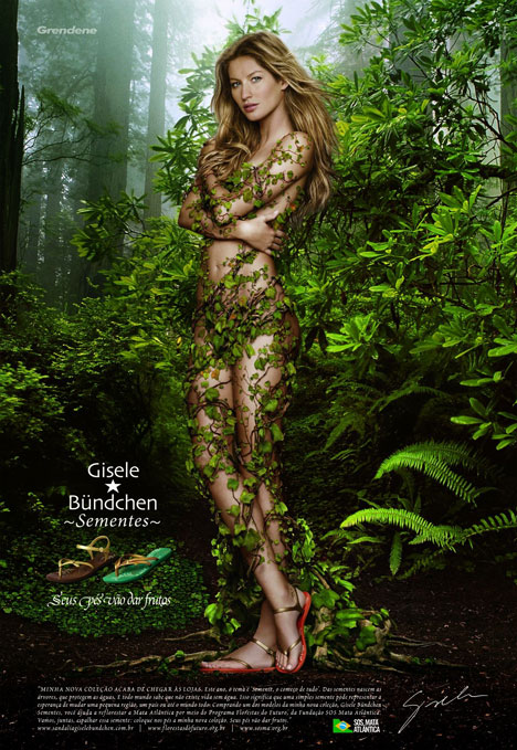 Gisele Bundchen Ipanema Ad Campaign 2009 Seeds