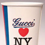 Gucci Heart NY Paper Coffee Cup