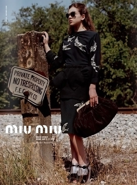 Hailee Steinfeld’s Miu Miu Fall Winter 2011 2012 Ad Campaign