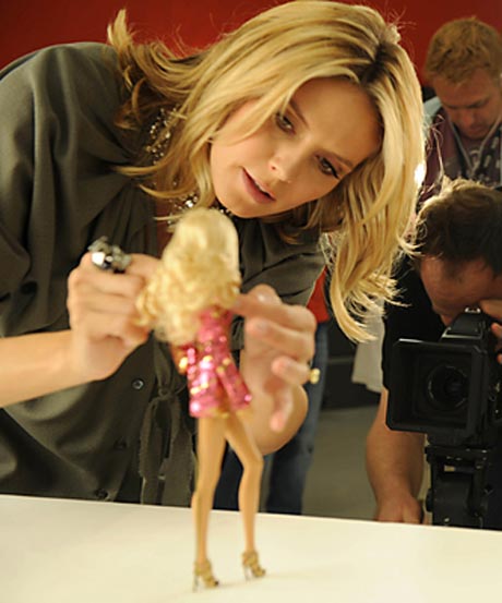 Heidi Klum Barbie Mattel