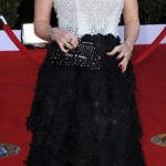 Helena Bonham Carter Marc Jacobs bw dress 2011 SAG Awards