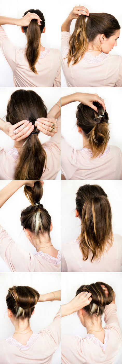 How to do your own bridal bun
