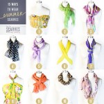 how to wear a summer scarf 15 ways