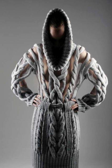 Irina Shaposhnikova knitted dress