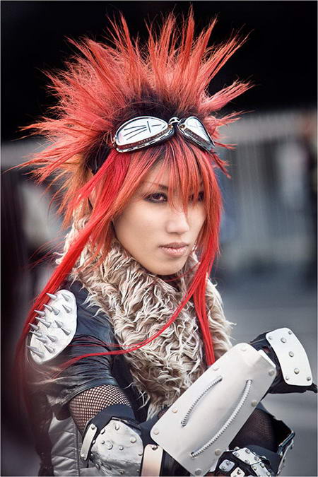 Japanese Cosplay Style Character