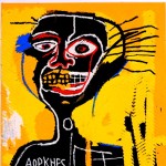 Jean Michel Basquiat painting