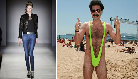 Jeggings Mankini in the dictionary
