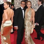 Jennifer Lopez Golden Globe awards 2009 Marchesa dress