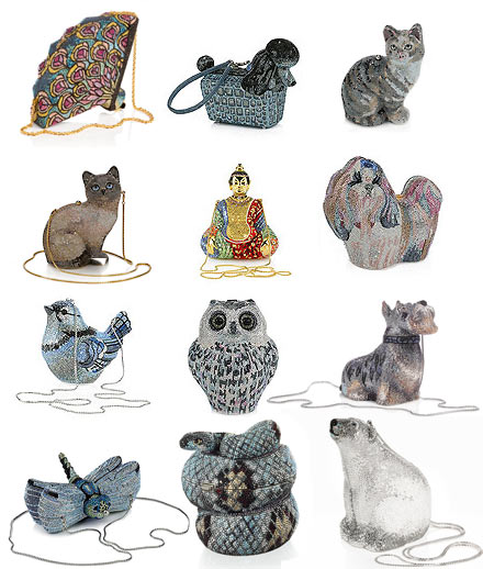 Judith Leiber Animal Shaped Evening Handbags