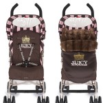 Juicy Couture MacLaren stroller footmuff
