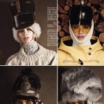 Julia Stegner hats Vogue Germany December 2013