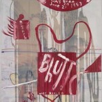 Julian Schnabel Red Painting