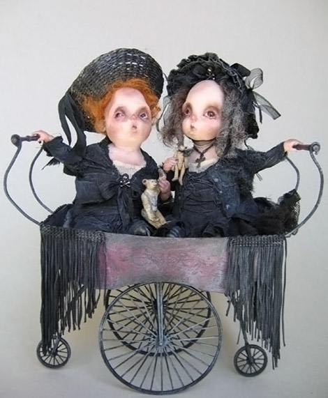 Julien Martinez twins dolls