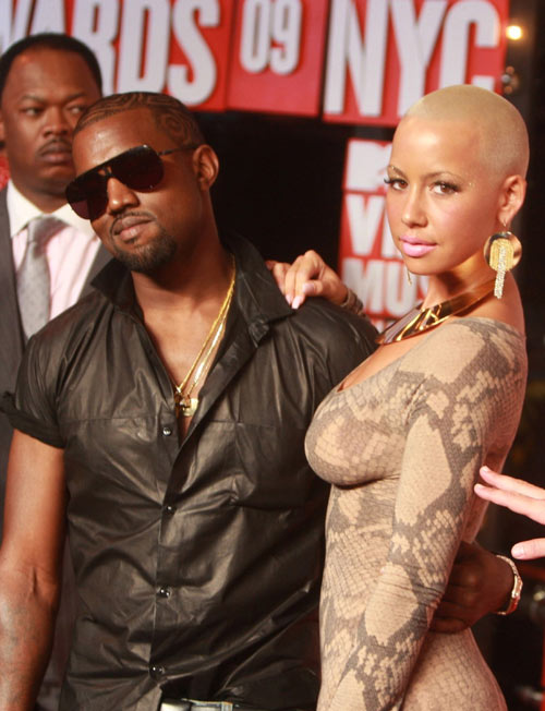 Kanye West And Amber Rose Do MTV’s VMAs 2009