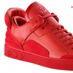 Kanye West Louis Vuitton sneakers collection red