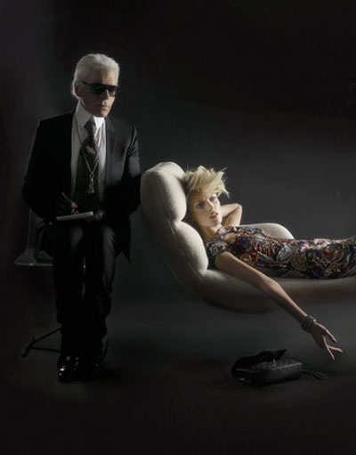 Karl Lagerfeld therapy