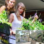 Karlie Kloss Taylor Swift plant garden together