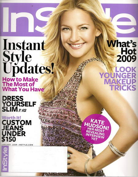 Kate Hudson For InStyle US January 2009 By Stella McCartney