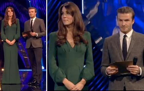 Pregnant Kate Middleton Attending BBC Awards