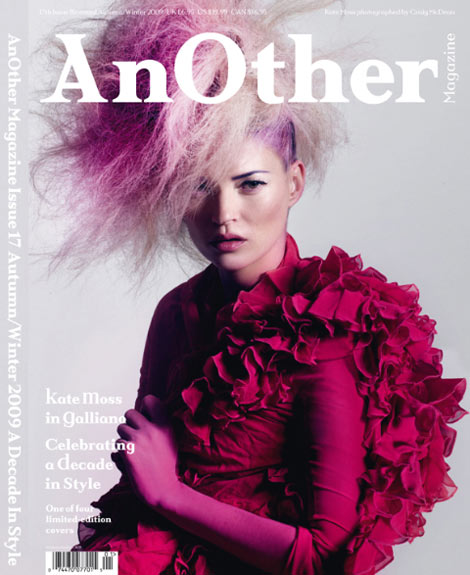 Kate Moss Galliano AnOther Magazine Fall 2009