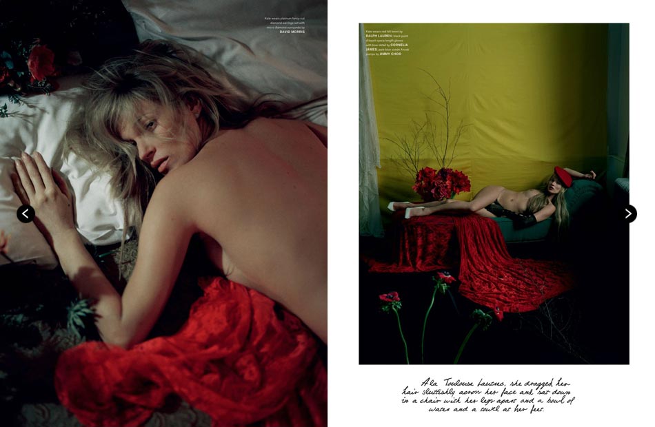 Kate Moss Love 9 pictorial