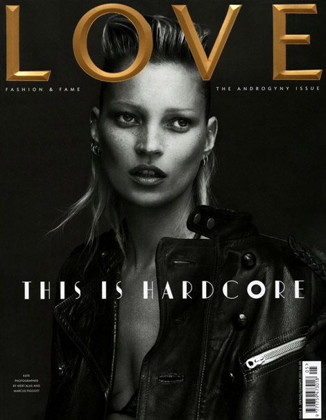 Kate Moss Love Issue 5 cover