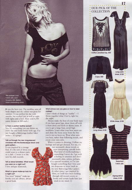 Kate Moss Times Style Magazine October 2008 4