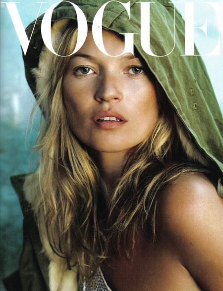 Kate Moss Vogue UK October 2008 cover