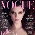 Kati Nescher stunning portrait Vogue Germany May 2013 cover