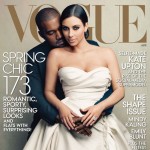 Kim Kardashian Kanye West Vogue April 2014 cover