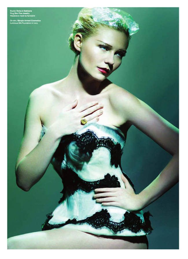 Kirsten Dunst V Magazine Spring 2010 1