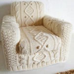 knitted armchair