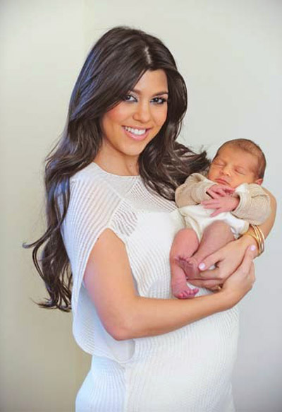Kourtney Kardashian post baby body