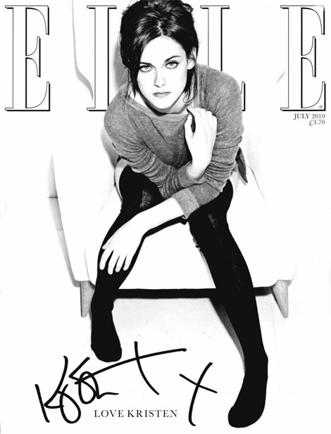 Kristen Stewart’s UK Elle July 2010