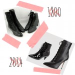 lace up booties from 1800 and 2014