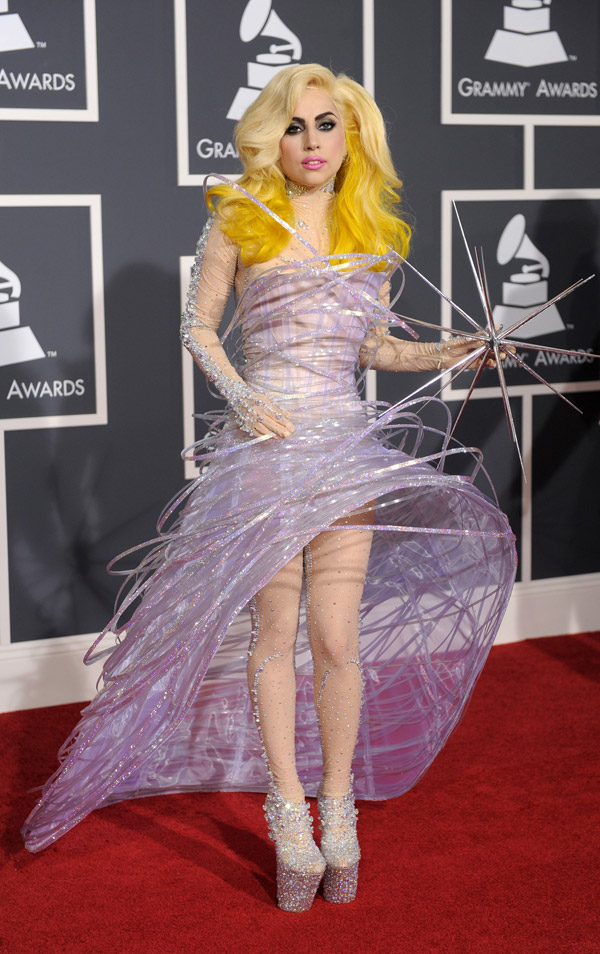Lady Gaga Grammys 2010 2