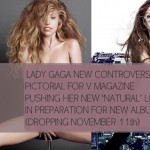 Lady Gaga new look V Magazine pictorial