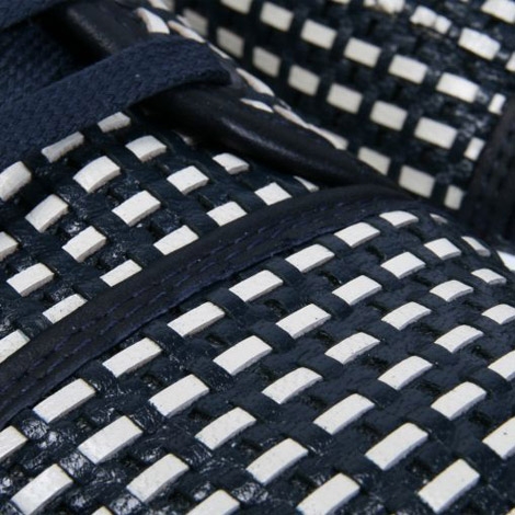 Lanvin Black White sneakers detail