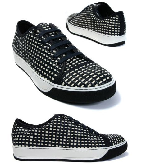 Lanvin Black White sneakers
