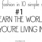 learn fashion in 10 simple steps 1 world