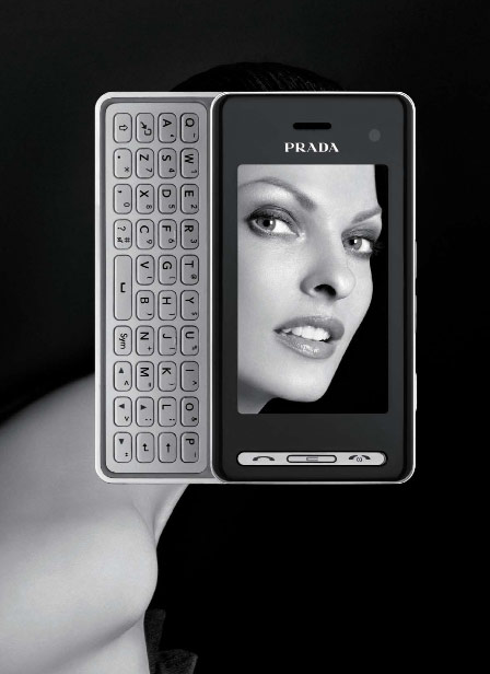 Linda Evangelista Ad For The New Prada Phone