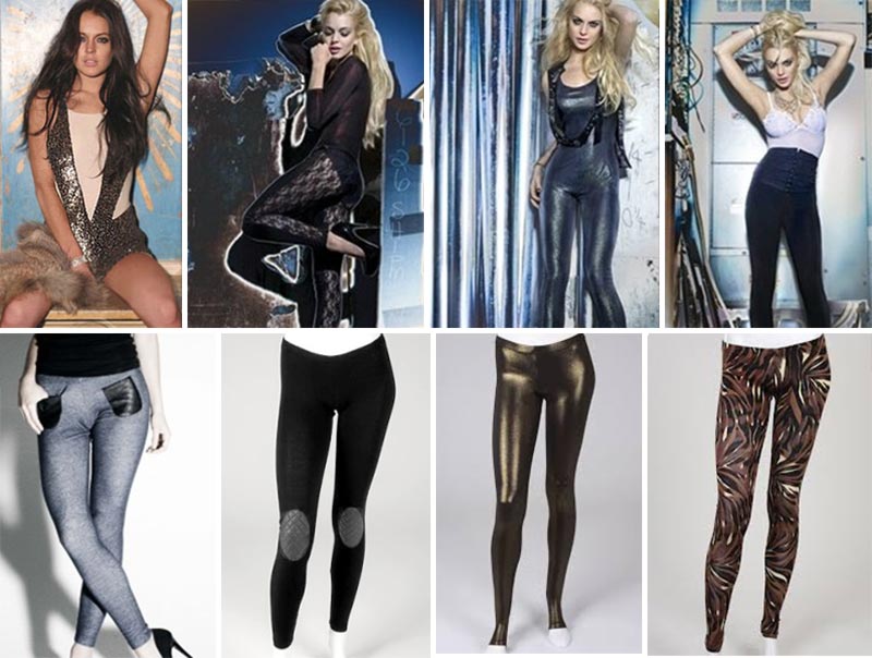 Lindsay Lohan 6126 clothing leggings