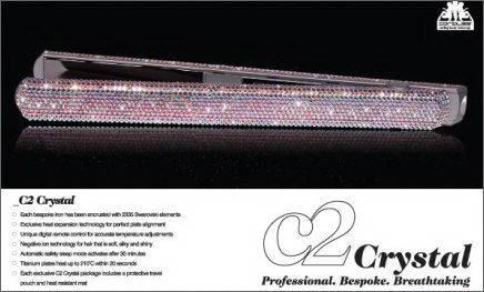 Linea Pro Swarovski crystal C2 Hair Straightener