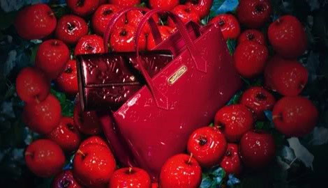 Louis Vuitton Holidays 2009 bags apples