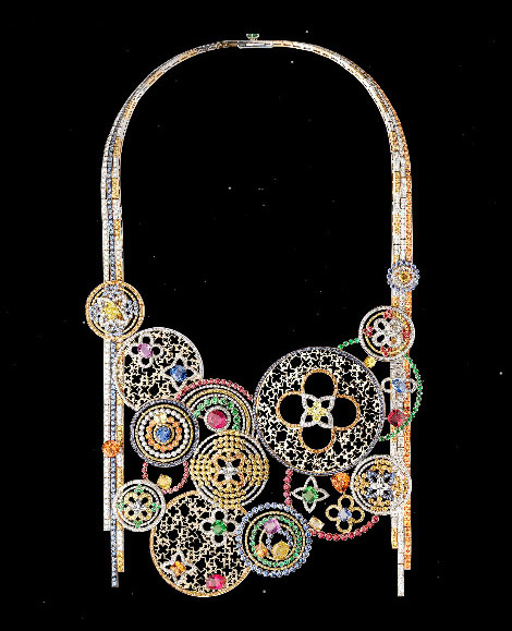 Louis Vuitton L ame du voyage necklace tribal ornament