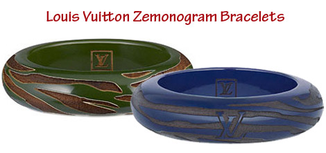 Louis Vuitton Zemonogram Bracelets